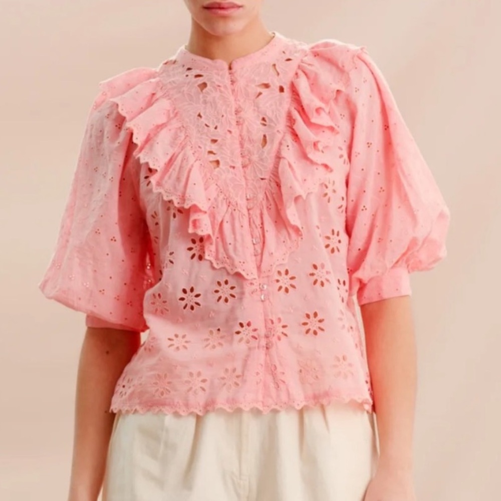ByTimo | NWOT Broderie Anglaise Blouse